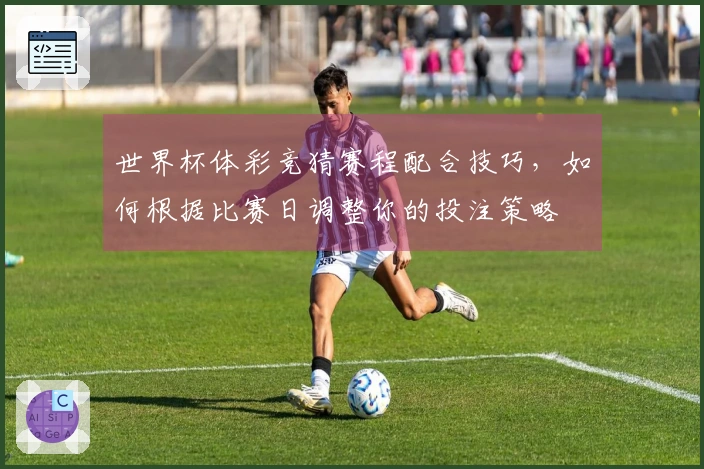 世界杯体彩竞猜赛程配合技巧，如何根据比赛日调整你的投注策略